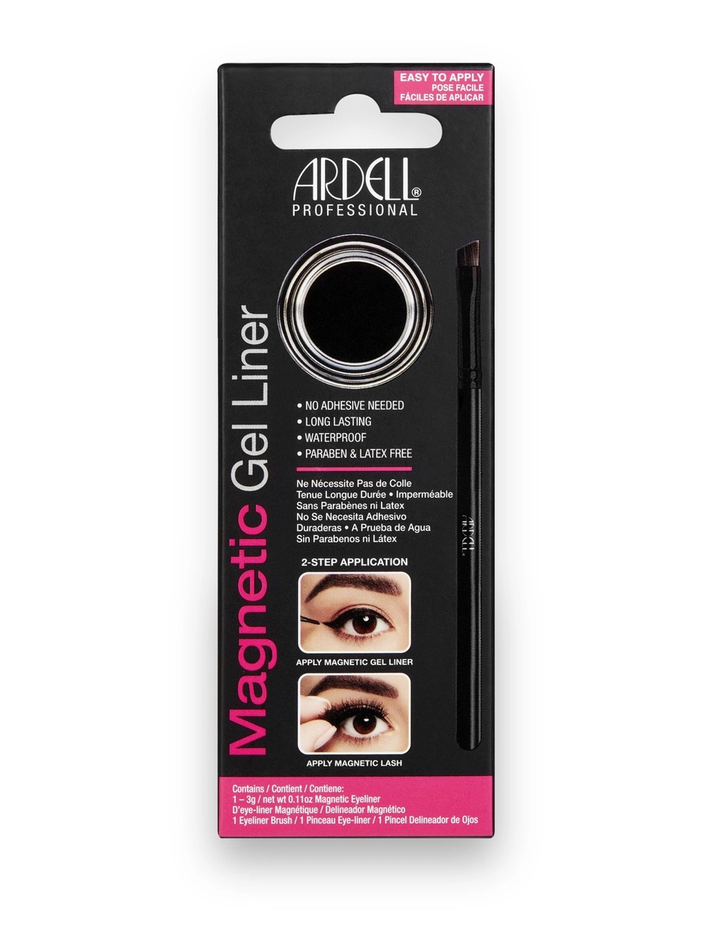 Ardell Magnetic Gel Liner in Black with Brush